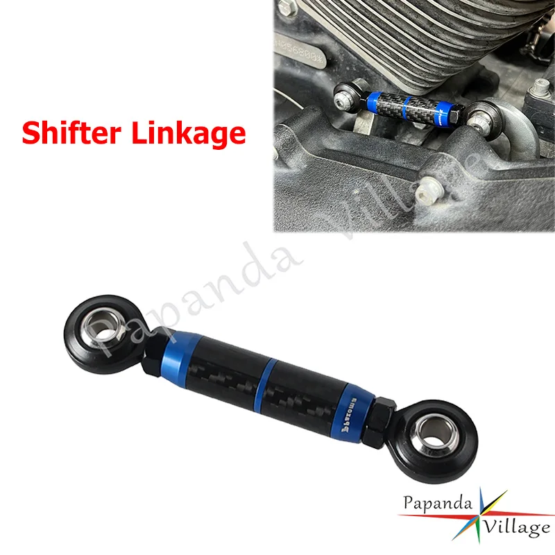 

Motorcycle Accessories Carbon Fiber Shift Linkage Lever For Harley Low Rider FXDL FXLR FXRS FXLRST FXRS-SP FXLRS 1986-2026