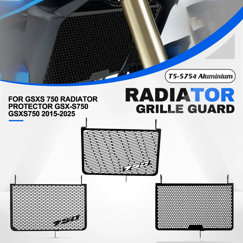 

For Suzuki GSXS 750 Radiator Protector GSX-S750 GSXS750 2015-2025 Radiator Guard Cover Grille Protection GSR750 Acceessories