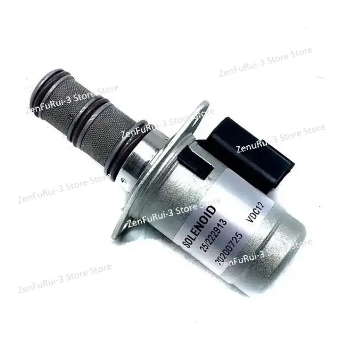 25/ 222913   25MM3127 3CX 4CX محمل حفارة جديد 12 فولت صمام الملف اللولبي الهيدروليكي 25222913   ل JS 200 210 220 370 230 240 290 LC