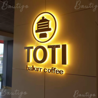Custom LED Metal Letters For Outdoor Business Storefront Waterproof Illuminated Advertising Signage Light Up Backlit Sign