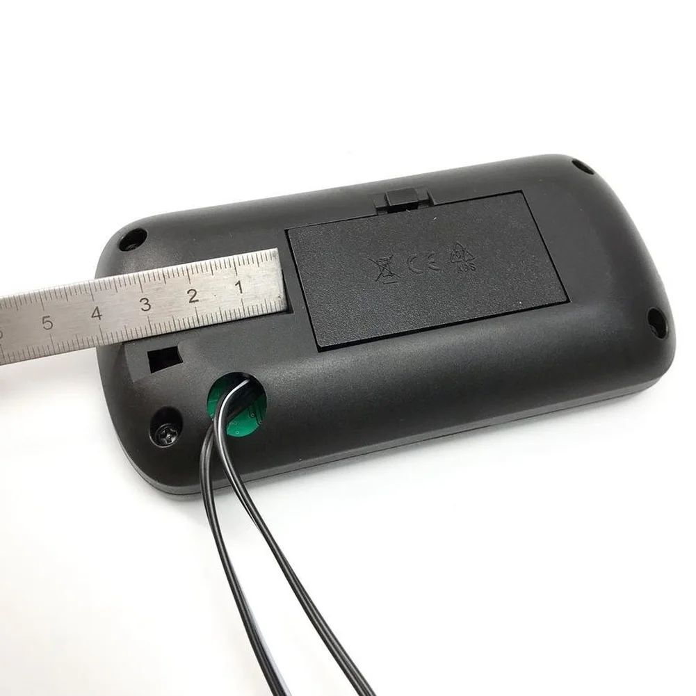 Fitness Bike Sensor Display for Speed Monitoring and Rep Tracking Lightweight Plastic Construction Black 21.6x4.3cm