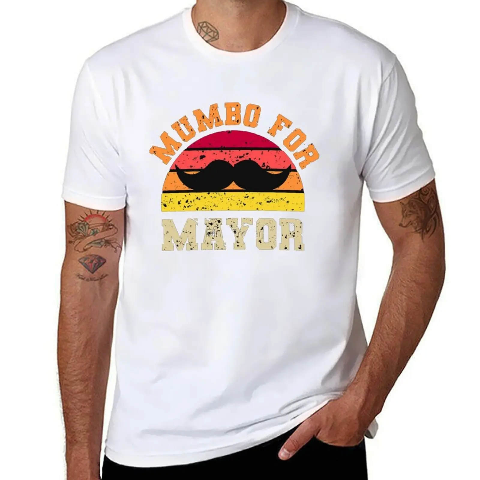 

mumbo for mayor T-Shirt t shirts for man graphic tees funny t shirts cotton T-Shirt