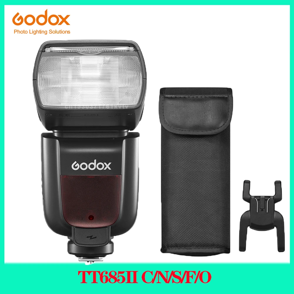 Godox TT685II TT685IIC TT685IIN TT685IIS TT685IIF TT685O TTL HSS Camera Flash Speedlite for Canon Nikon Sony Fuji Olympus Camera