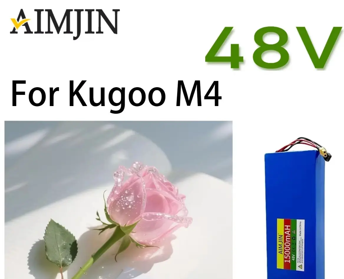 

48V 13S4P 15000mAh electric scooters Li-ion battery, built-in BMS protection system, Kugoo M4/M4Pro/MaxSpeed series battery