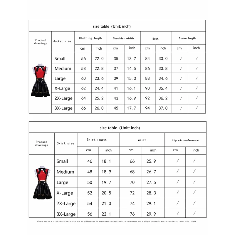 أنيمي لعبة المحتاجة فتاة جرعة زائدة تأثيري حلي JK موحدة تنورة جلدية مجموعة الهاوية كانجيل أمي تشان زي الهالوين التأثيري
