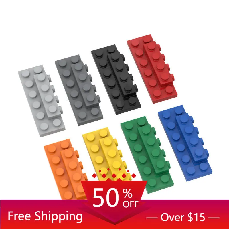 

10PCS MOC Bricks Assembles Particles 87609 2x6 for Building Blocks Parts Classic Brand Kids DIY Educational High-Tech Parts Toys