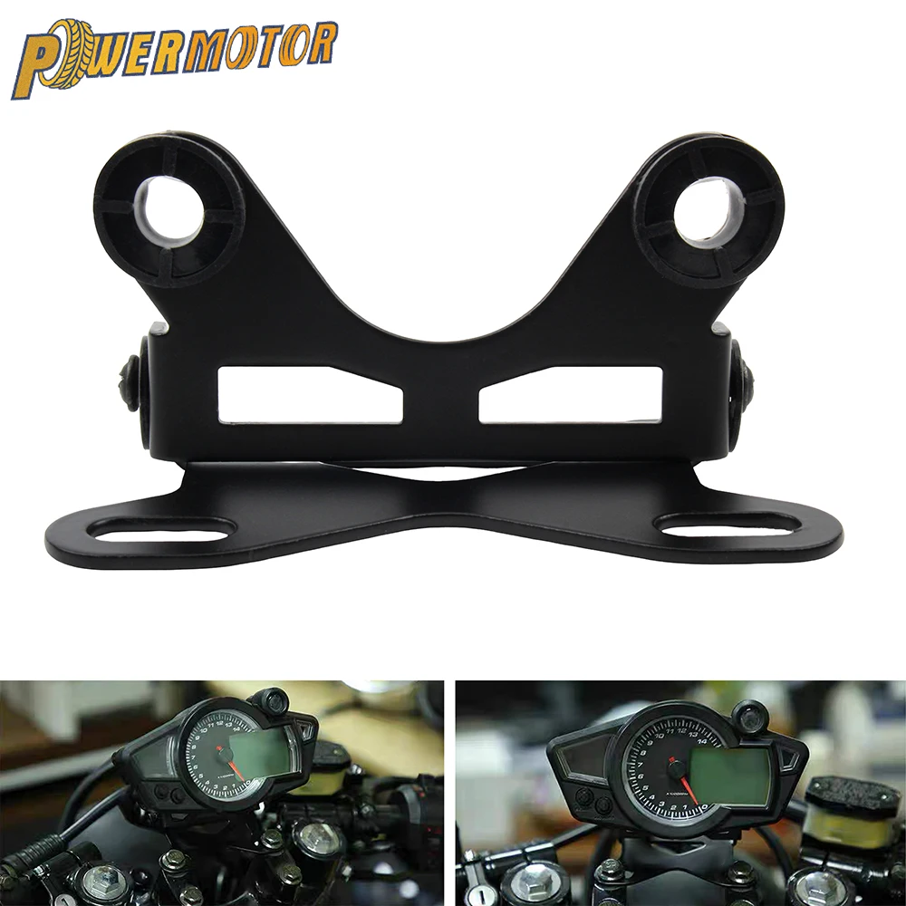 Motorrad-Armaturenbretthalterung, schnelle Installation, Tachometer-Kilometerzähler-Halterung für die meisten Motorräder, universelles Zubehör