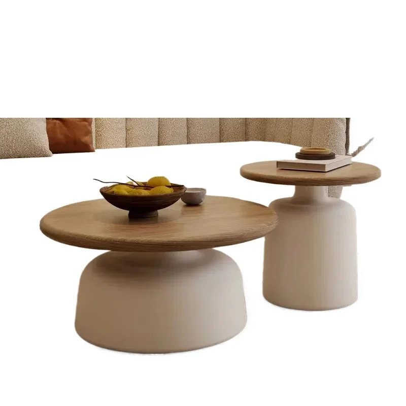 Minimalist Wood Coffee Table Luxury Center Aesthetic Designer Side Table Writing Bajas Living Room Furniture