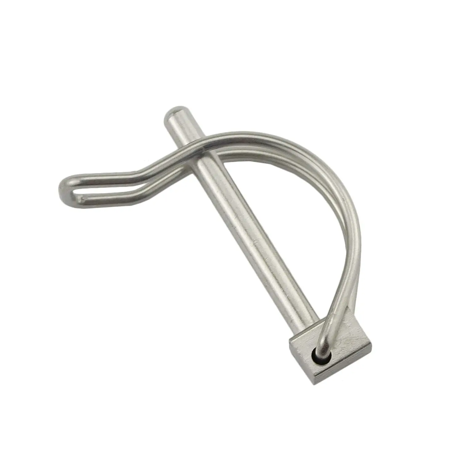 ISURE MARINE A Pair Of stainless Steel 316 Quick Release Trailer Coupler Safety Pins, Diameter 4.5 Millimeters (3/16 Inches)