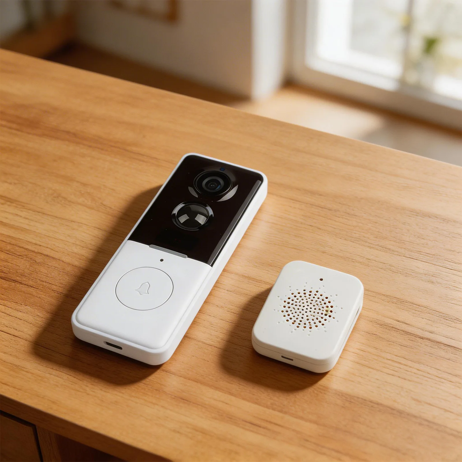 WIFI for video Doorbell with 100W Pixel Camera PIR Detection Technology Mobile Remote Up and Two Way for smartphone Intercom