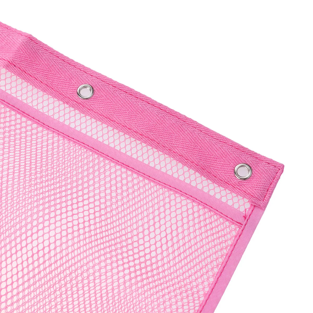 

4pcs Hanging Mesh Shower Organizer 6 Pocket Toiletries Storage Bag For Shampoo Conditioner Body Wash Kids Shower Curtain Rod