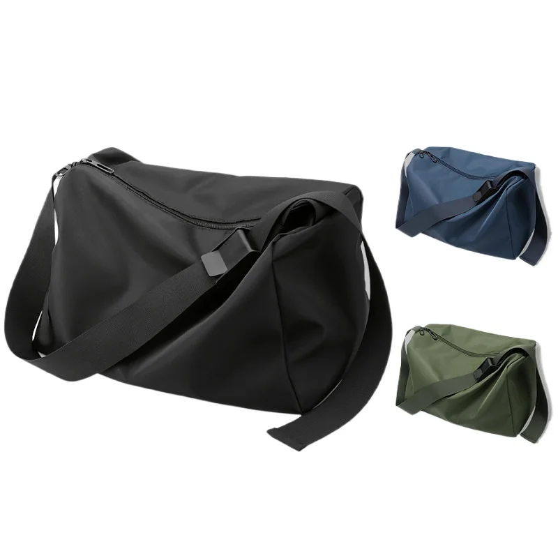 

Men's Simple and Lightweight Water-resistant Student Sports and Leisure Bag Large Capacity, Women's Fitness Travel Crossbody Bag