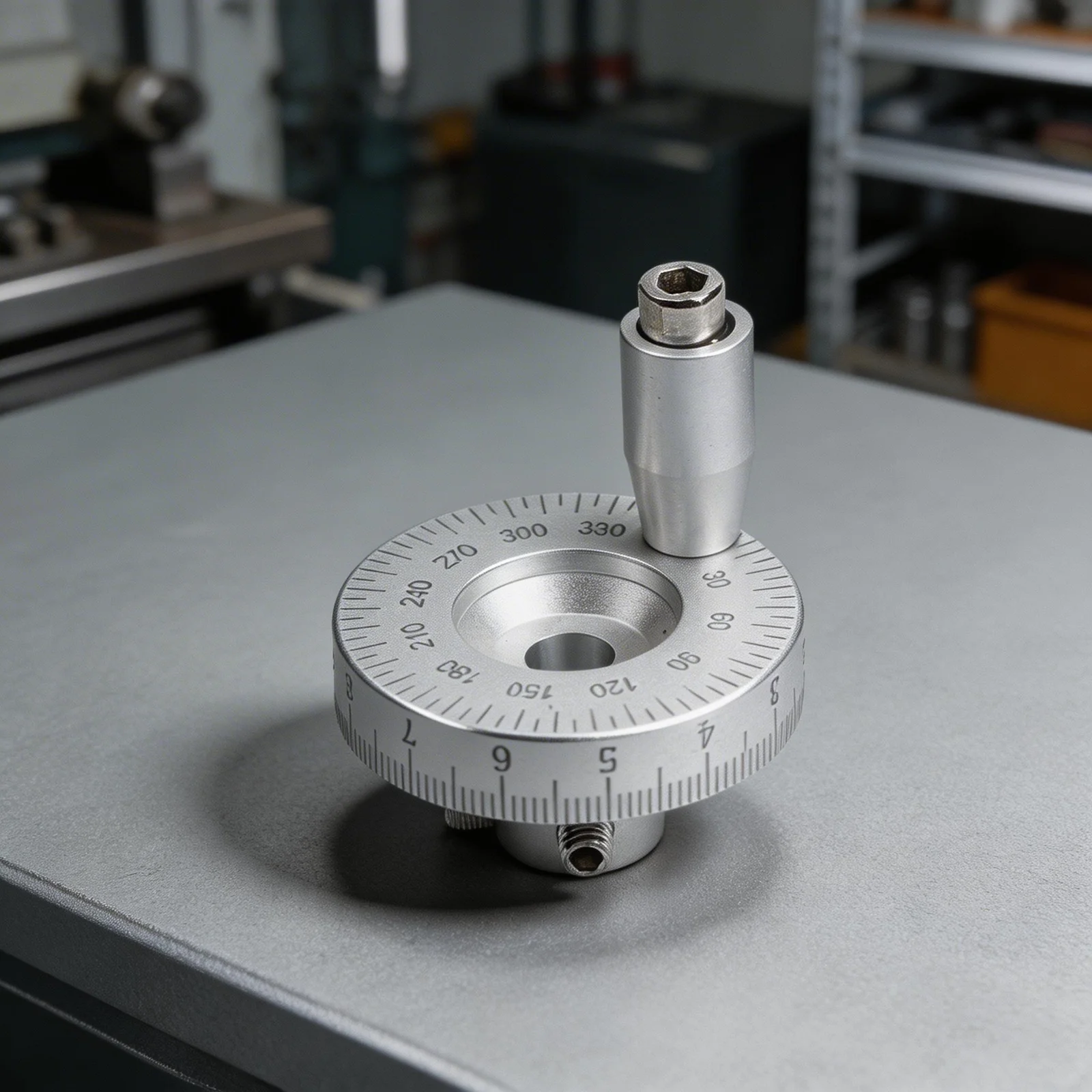 

Aluminum Alloy Handwheel Accessory 42mm Handwheel 42mm Wheel Lathe Hand Wheel Engraved Scale Long-Lasting Markings