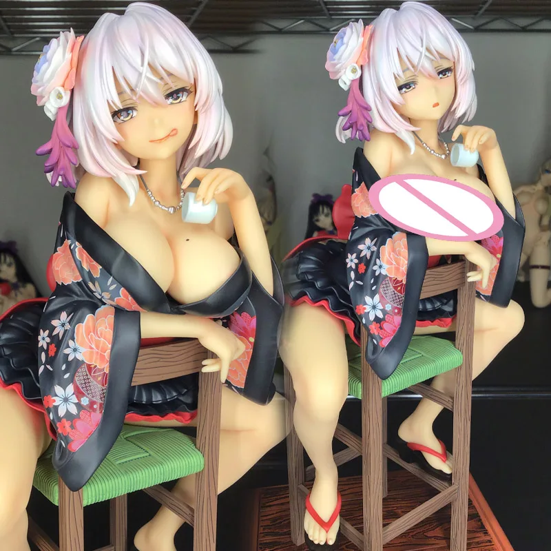 

240mm NSFW Alphamax Skytube Ebisugawa Kano 1/6 Sexy Girl PVC Action Figures Hentai Collection Model toys doll gift