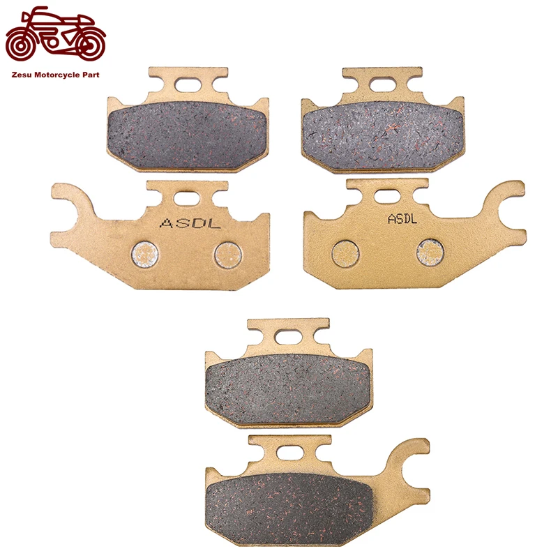 

Motorcycle Front And Rear Brake Pads For Can Am Outlander 400 Max 400 XT 4x4 ATV 07-14 Outlander 400 EFI STD international 2015