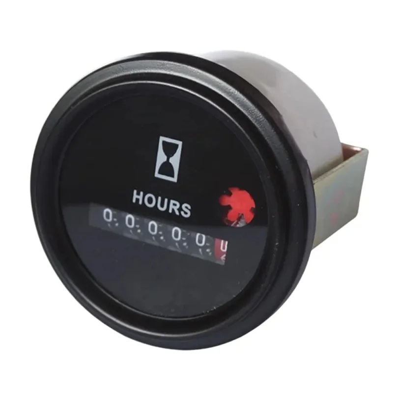 Hour MeterTime Counter Quartz Timer Hourmeter LY-748 For Car Marine Boat Tractor Engine DC12-36V AC/DC10-80V