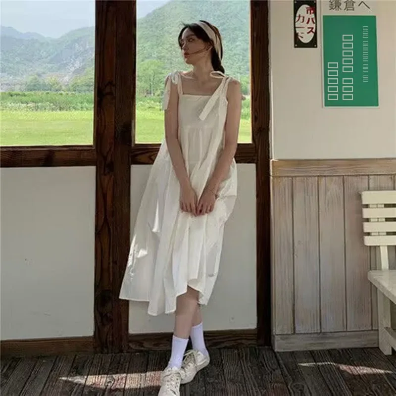 2023년 여름 여성용 섹시한 밴디지 패션 드레스 여성용 A라인 스커트 롱 슬림 폴리에스터 섬유 드레스 8-24세용