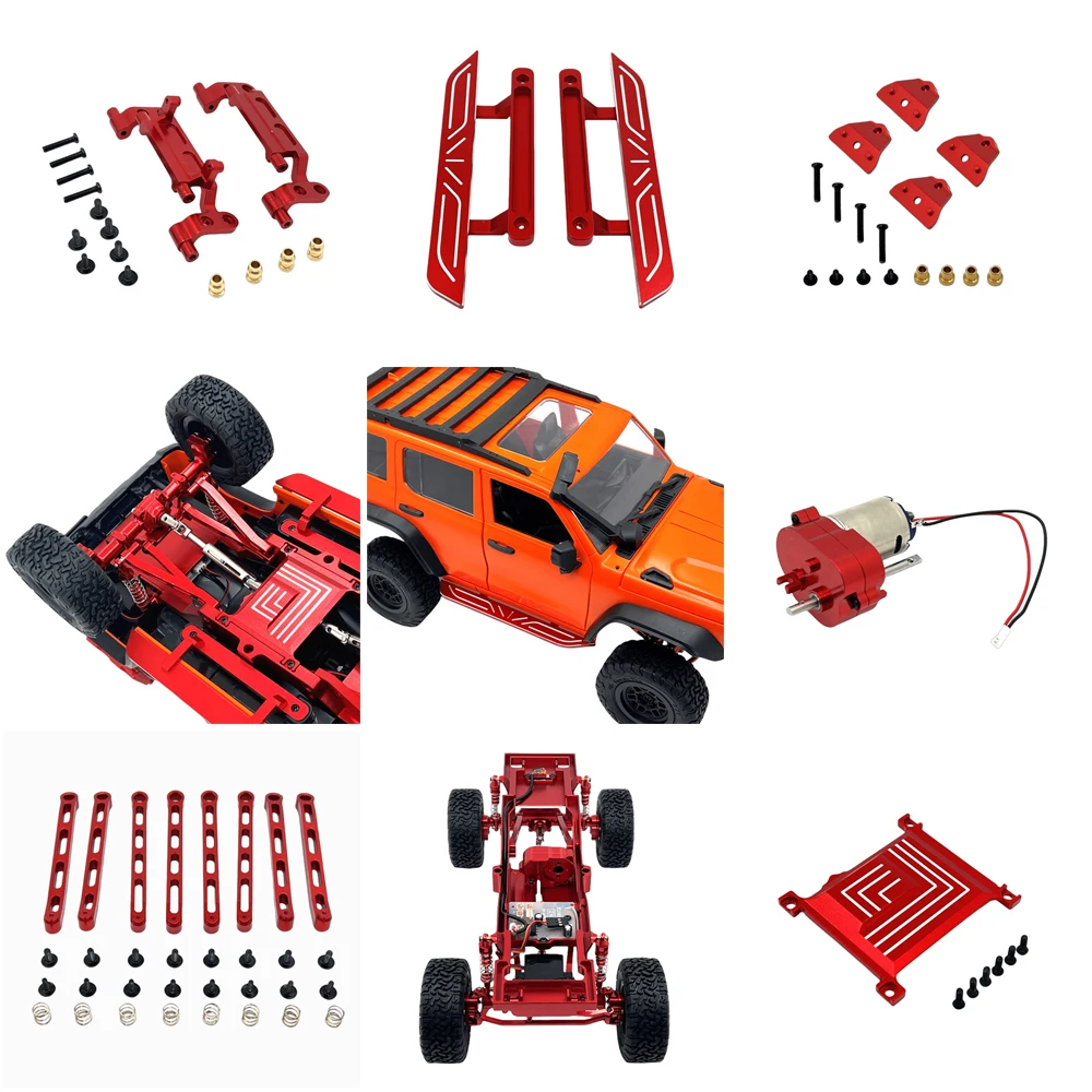 MN 1/12 Tank 300 MN300 RC Car Metal Upgrade OP Accessories Parts Kit