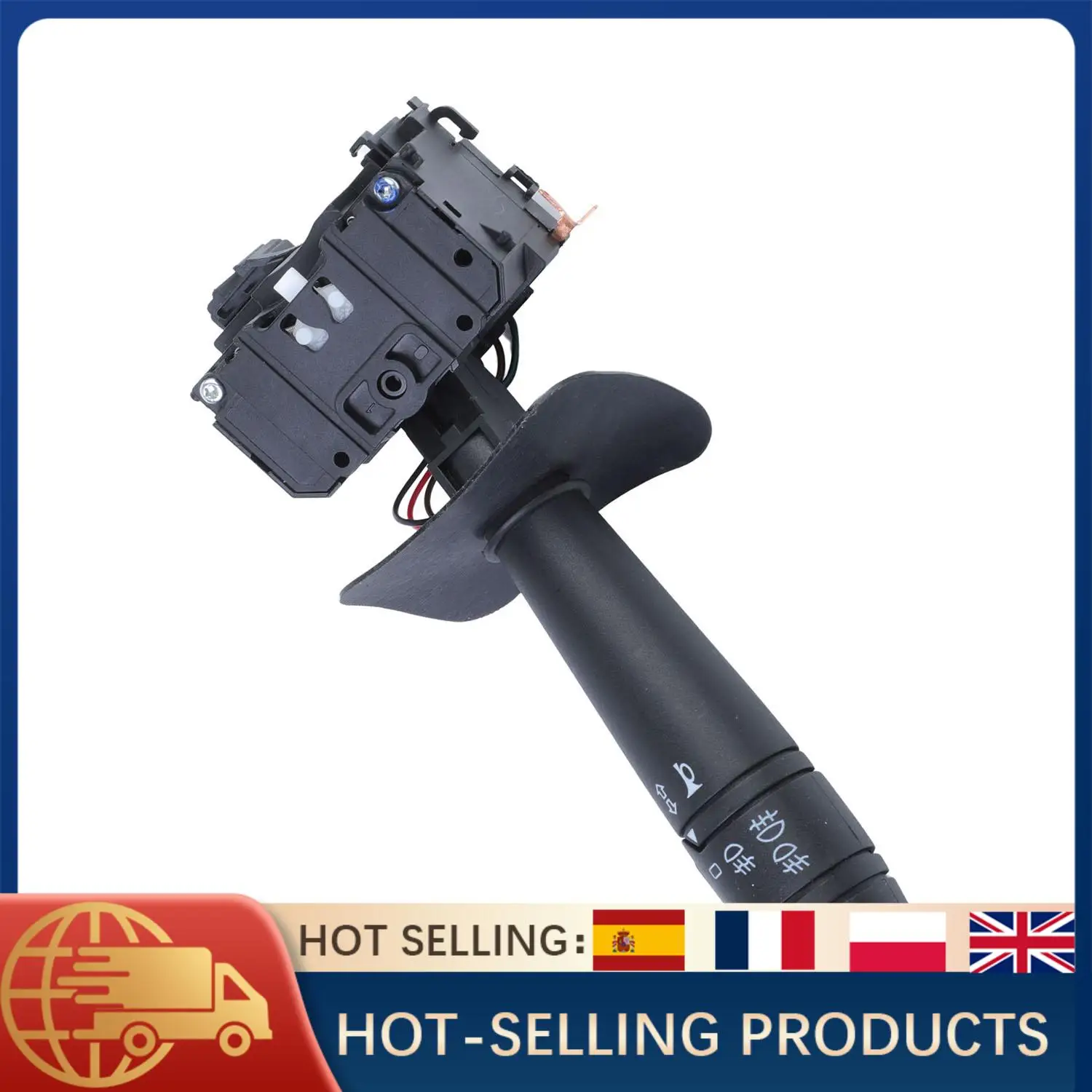 สวิตช์ไฟเลี้ยว 6001551361 สำหรับเรโนลต์ โลแกน ดาเซีย ซานเดโร วากอน คันเกียร์พวงมาลัย อะไหล่ทดแทน 251604