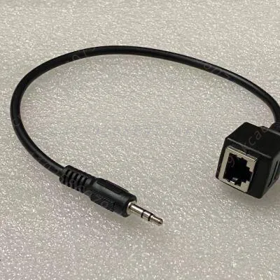 For jukebox mm adapter cable audio 3.5 female male RJ45 network port