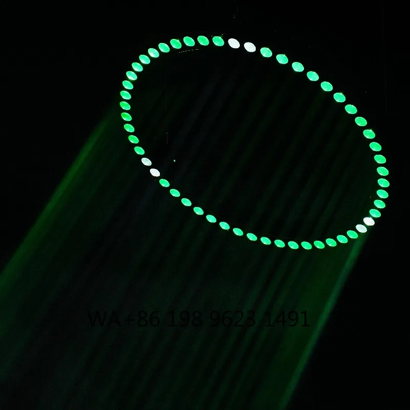 54*15W Matrix LED Kinetic Beam Ring Light DMX Motor Stage Disco Club Bar Party Concert DJ Effect Lighting