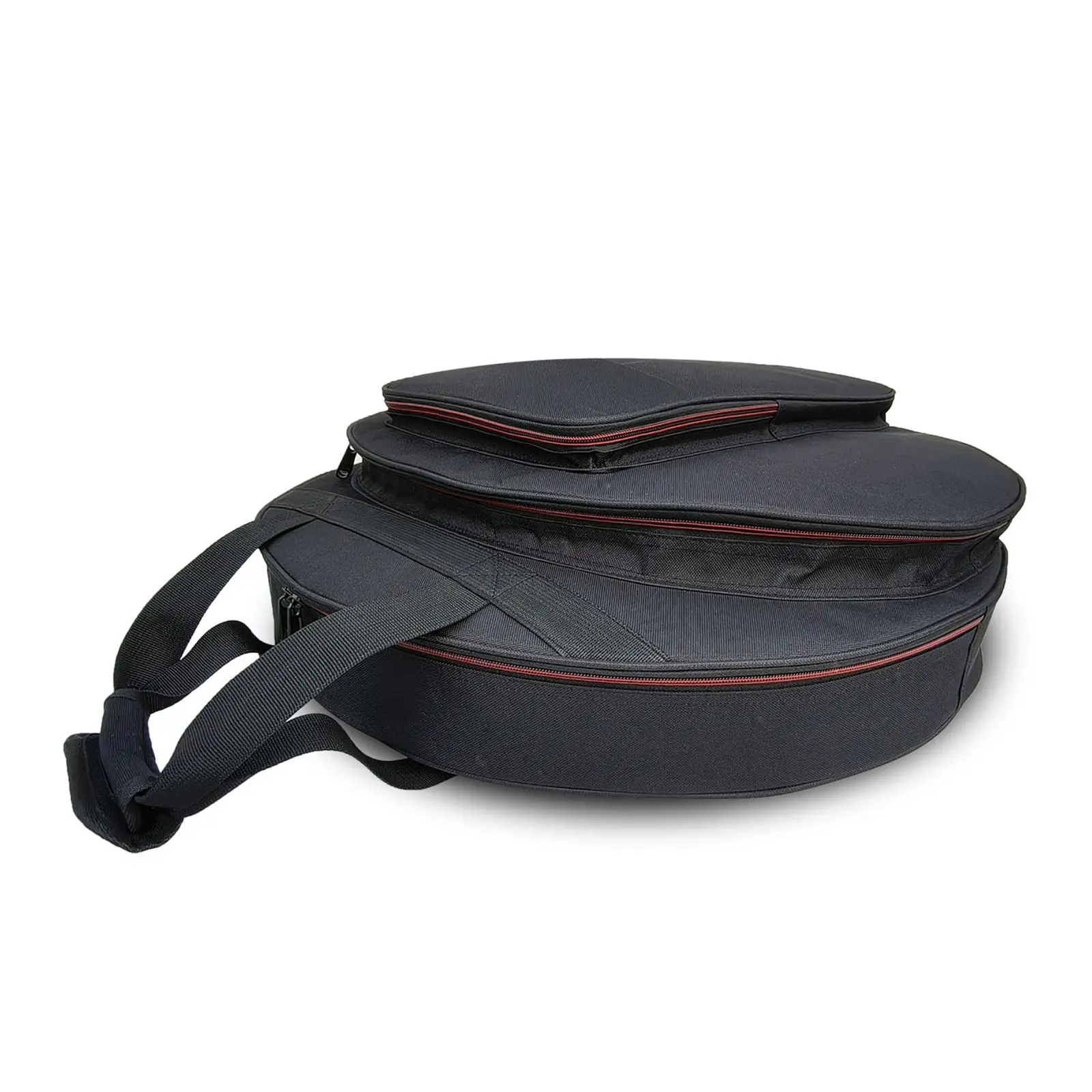 

Cymbal Storage Bag Waterproof Double Layer Case with Multiple Compartments for Drummers and Gigs