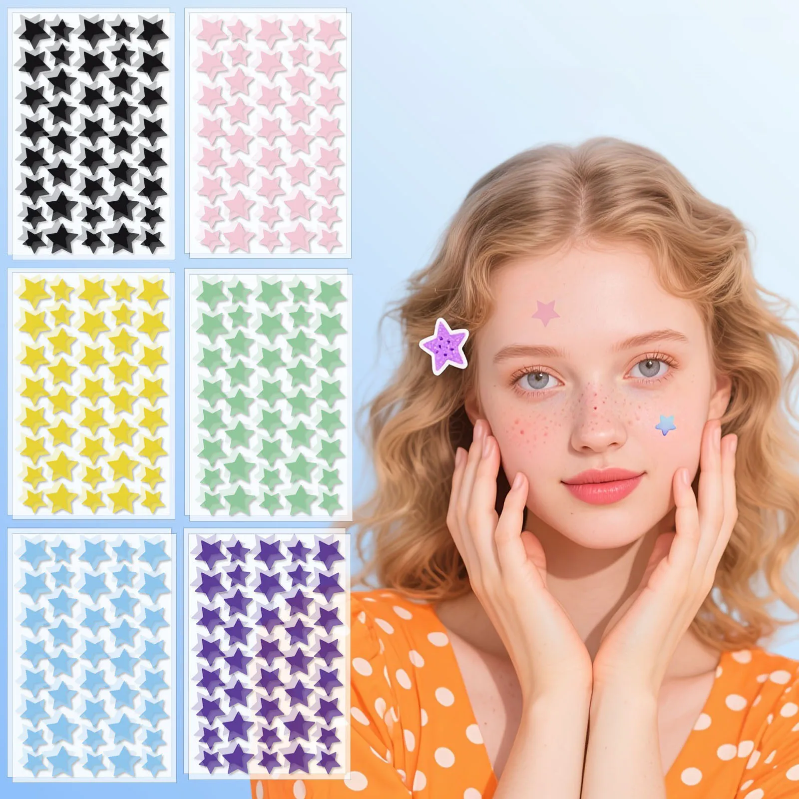 

Hydrocolloid acne patch facial cleansing care essence, tool accessory, invisible and waterproof, suitable for all skin types