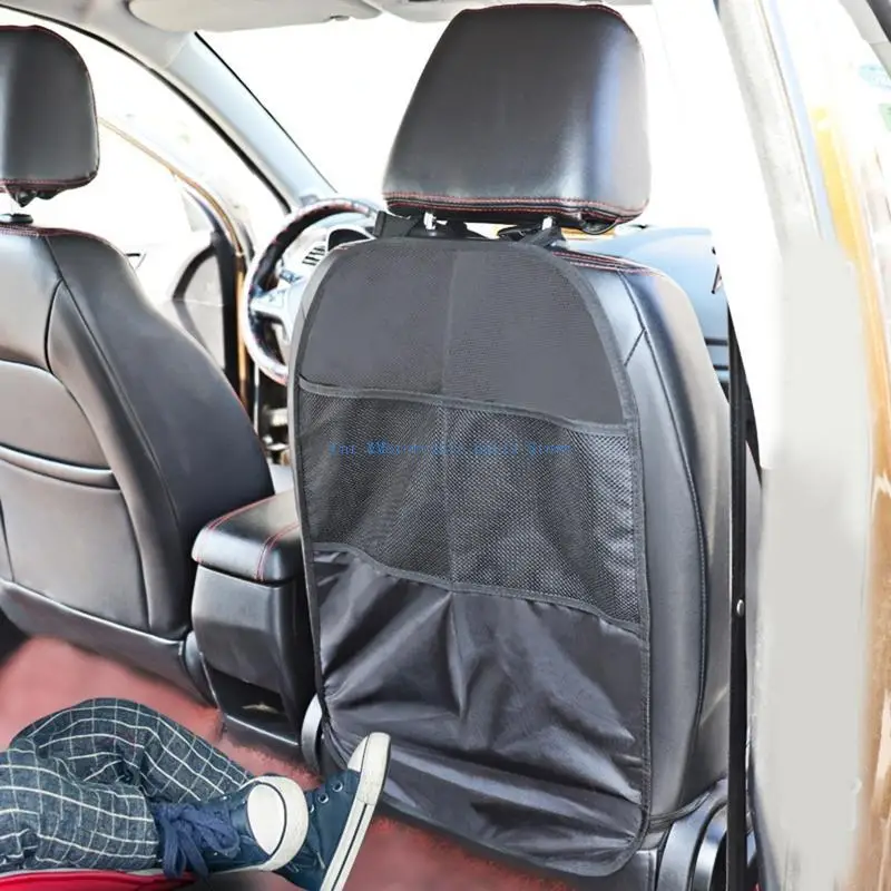 

Y9UC Universal Car for Seat Back Anti Kick Pad Mat For Kids Protector Cover Accessori