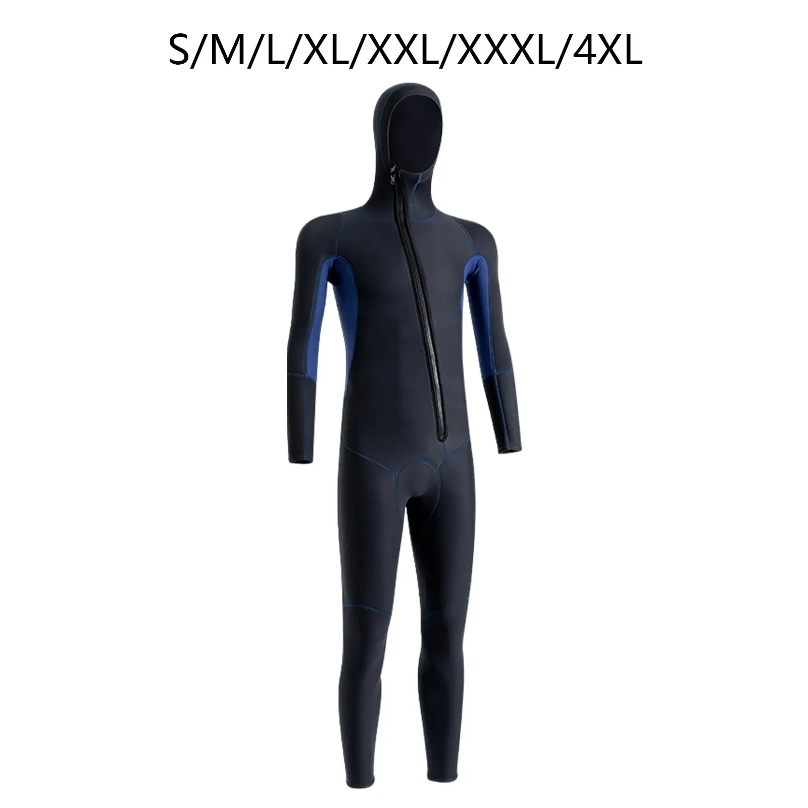 Scuba Diving Wetsuit Lightweight Fashion Long Sleeves Soft Hooded Wet suits for Snorkeling Canoeing Kayaking Underwater Surfing