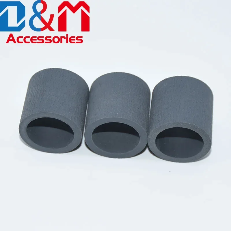 10PC Pickup Roller Tire Rubber for HP LaserJet M3027 M3035 M3037 P3010 P3005 P3015 500 MFP M525 M521 LBP 3560 3580 6710 6750