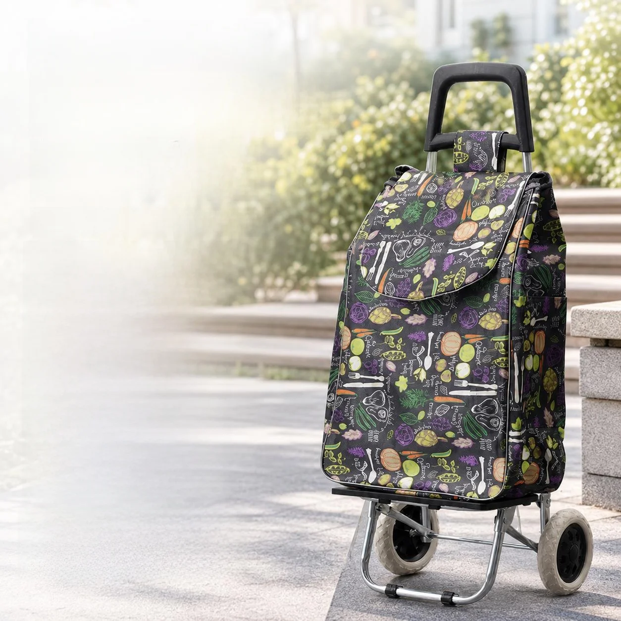 large-capacity-foldable-stainless-steel-shopping-cart-elderly-friendly-portable-market-runabout-durable-with-detachable-handles