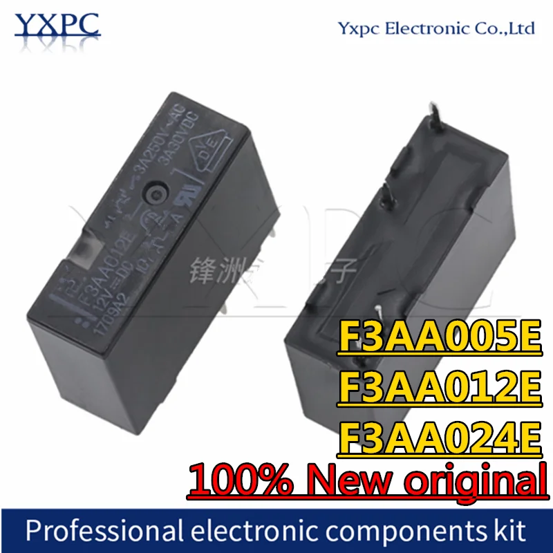 2pcs F3AA005E F3AA012E F3AA024E 5V 12V 24V Relay