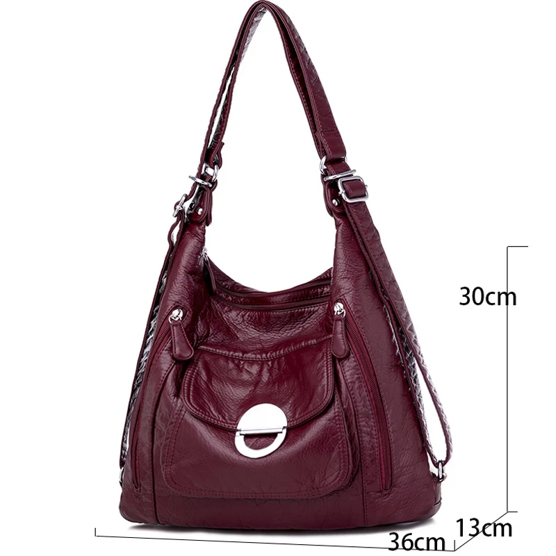 Luxury Handbags Women Bags Designer Large Capacity Crossbody Bags For Women 2024 New Shoulder Bag PU Leather Handbag Tote Bag