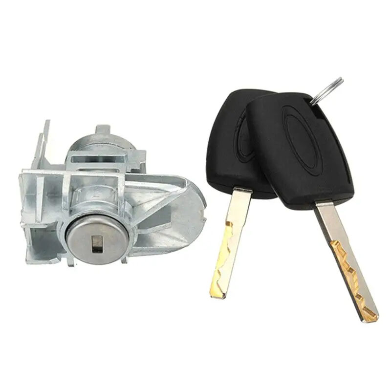 A73X-Car Left Door Lock Cylinder Front Door Lock With Key For Ford Focus C-Max S-Max Locksmith Tool 1552849