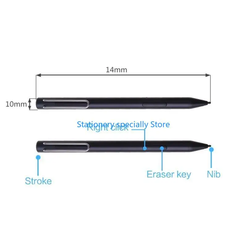 

P0RB Pen Capacitive Resistive for Touch Screen Pencil for Microsoft Surface 3 3 4 5 Book