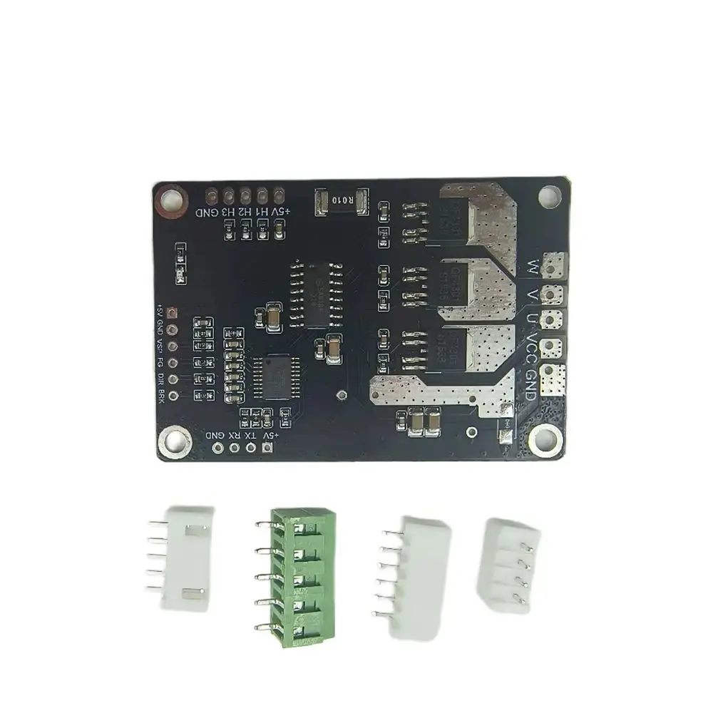 

PWM 3-phase Motor Drive Module BLDC 200W 5-40V 25A DC Three-phase Brushless Motor Forward and Reverse Controller with Hall