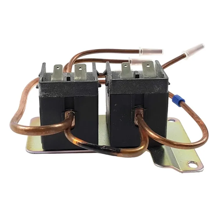 For  Refrigerator Parts Dual-Body Pulse Solenoid Valve BDF4/2 R600a R134a AC220V