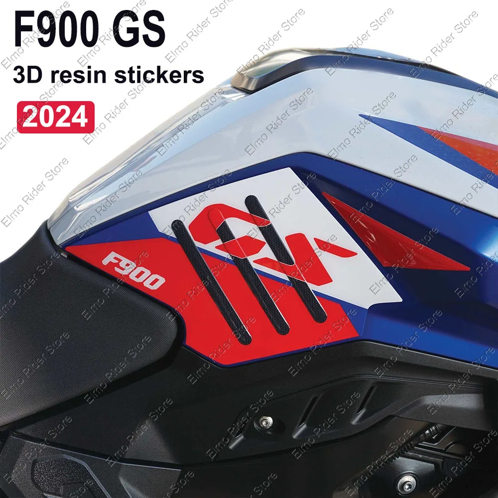 For BMW F900GS F900 GS 2024 3D Gel Resin Sticker Motorcycle Tank Pad Sticker f900gs Tank Pad Side Protection Sticker Accessories