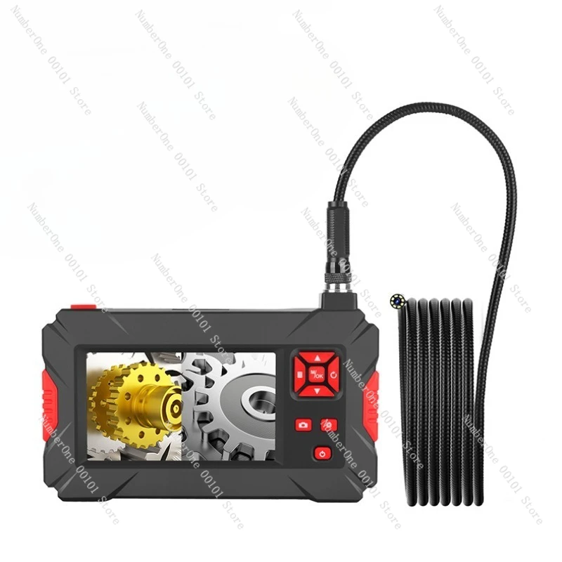 

High Definition Car Endoscope with Screen 8mm Dual Lens Pipeline Camera Visual Inspection Device