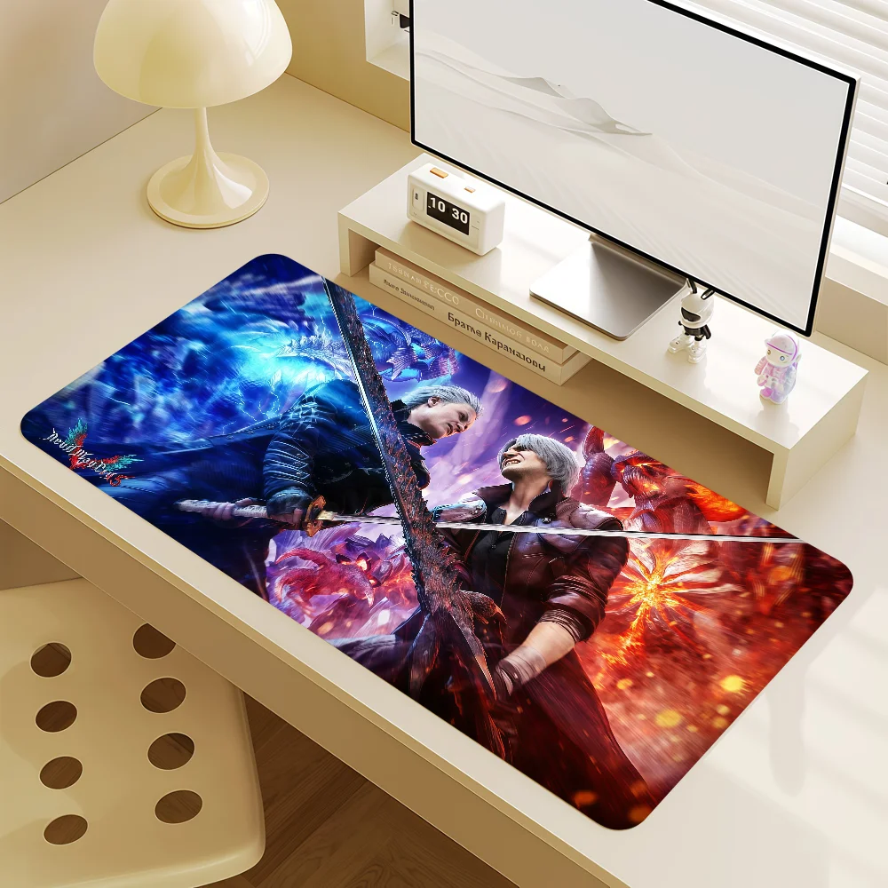 D-DevilS M-MayS Cry 5 KPK Mouse Pad Non-slip Lockedge Gaming Desktop MousePad Large Thickened Comfort Office Student