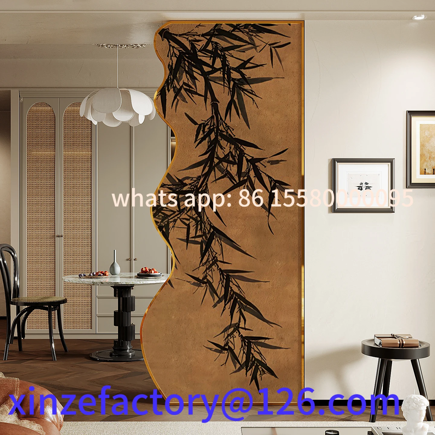 

Customizable medieval style entrance shelter decorative stainless steel seat screen