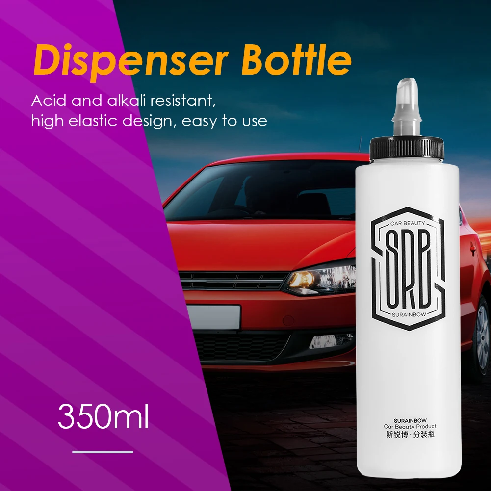 350ml Multifunction Dispenser Bottle for Car Polish Wax Auto Detailing Tools