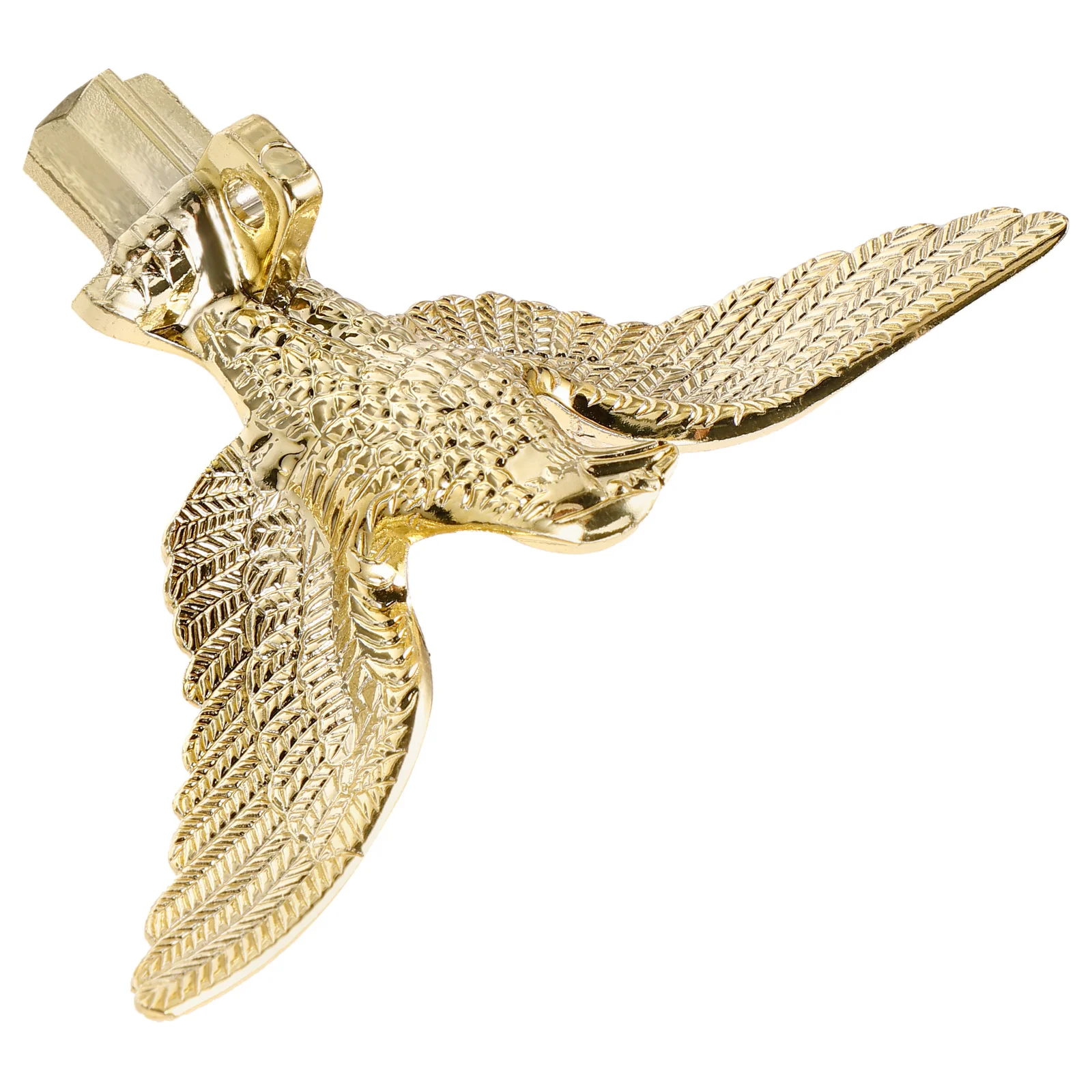 Plastic Eagle Flag Topper nament Diagonal Insertion Flagpole Head Outdoor Garden Meeting Room Decorative Pole Silver Finial