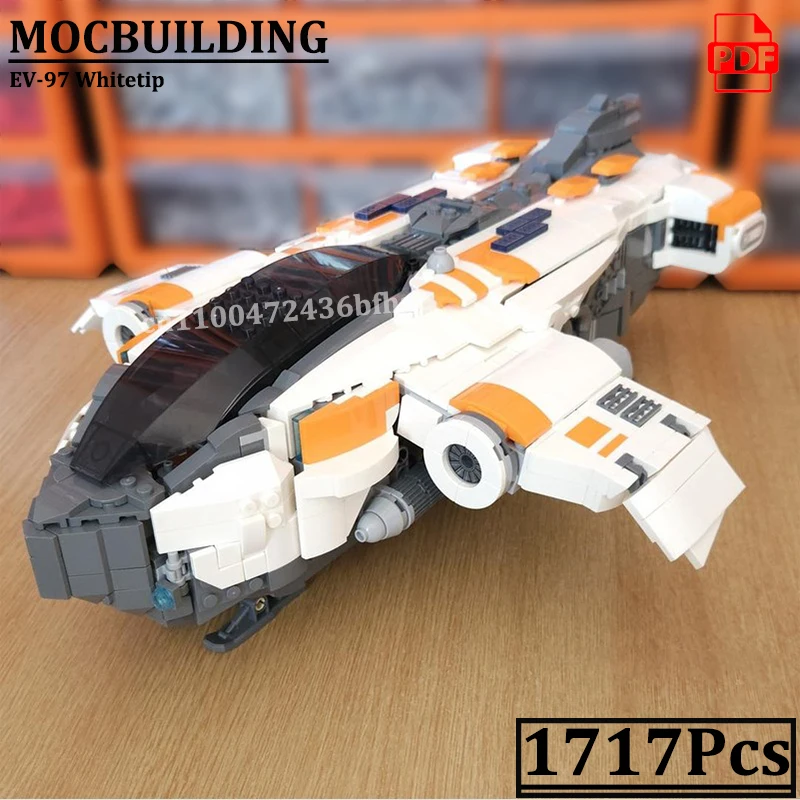 

EV-97 Whitetip Blocks Модель MOCBUILDING Технология Космический корабль Строительные кирпичи Игрушки Подарок