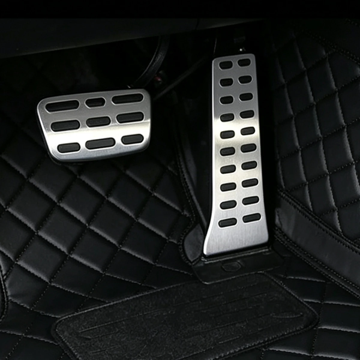 Stainless Steel Auto Brake Gas Pedal Pad Cover LHD For Hyundai Sonata Tucson Santa Fe Kia Sportage Sorento Stinger Optima K5