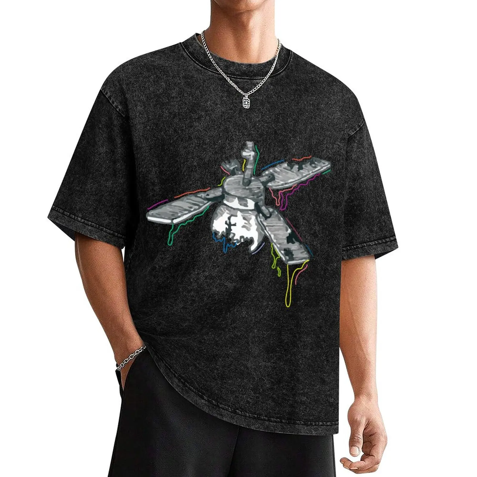

self titled ceiling fan T-Shirt Short sleeve tee boys animal print black t shirts for men