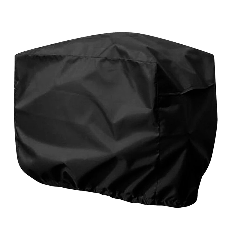 1 Piece 210D Yacht Half Outboard Motor Engine Boat Cover Anti UV Dustproof Cover Marine Engine Protection Cover 15HP