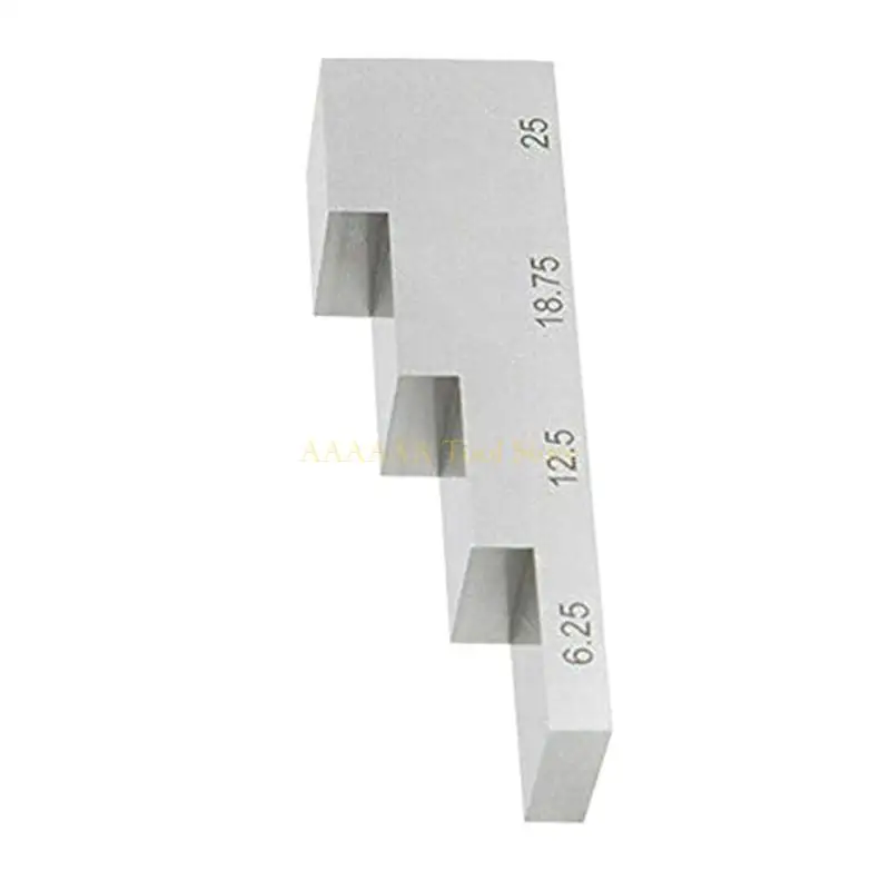 

A2BE UT- Stainless Steel Test Block & Calibration Thickness Block 4 Step 6.25-25mm