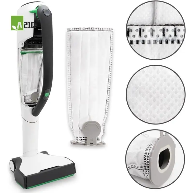 A21Q -12 pièces sacs d'aspirateur pour Vorwerk VK7 FP7 sacs filtrants pièces de rechange pour aspirateur