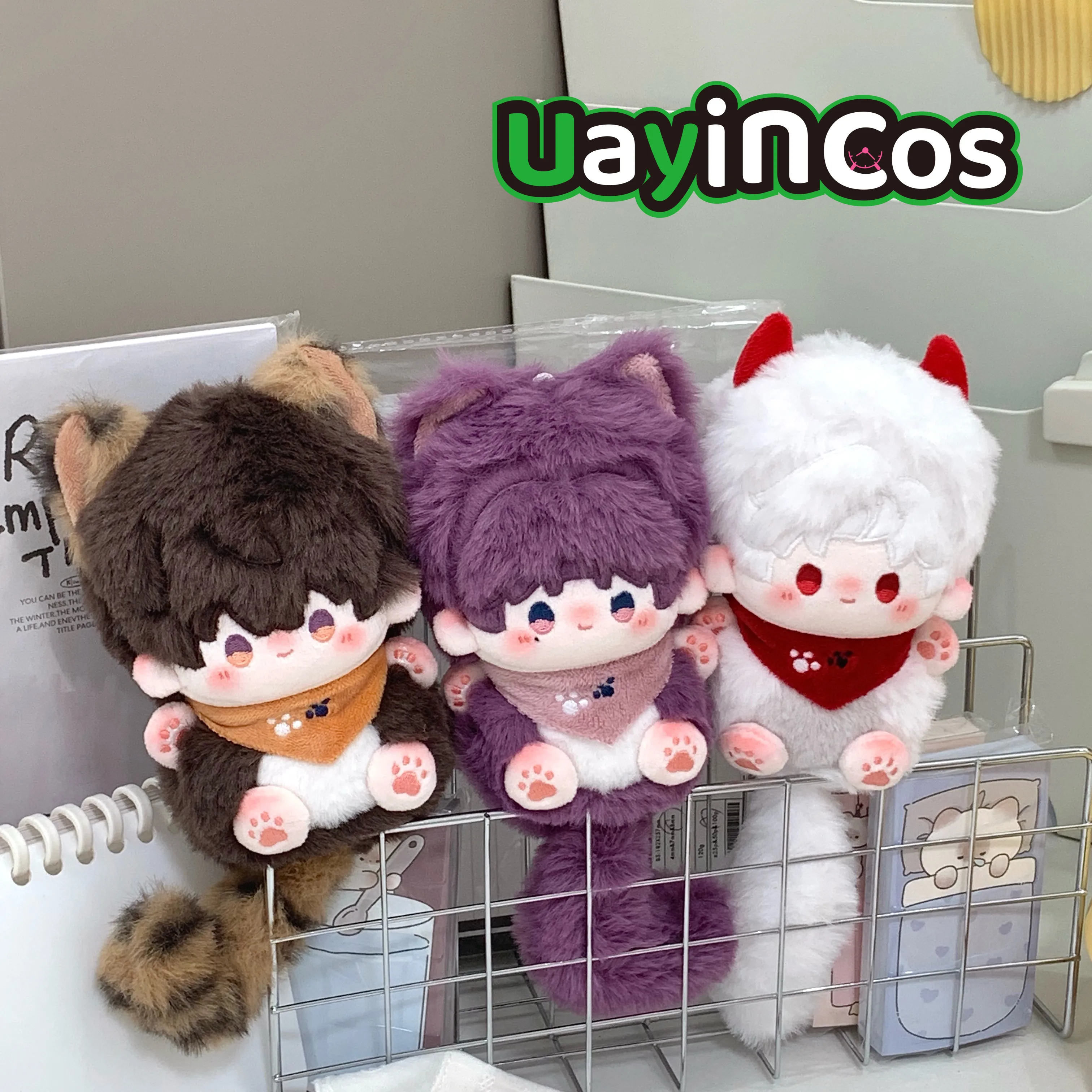 

10 см Love and Deepspace Sylus Rafayel Zayne Xavier Caleb, мягкие плюшевые игрушки для кукол, одежда в стиле аниме, брелок для игр, сумка, игрушка для детей Gi